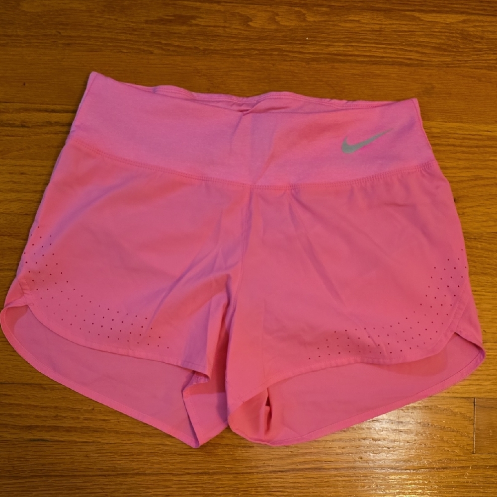 Nike Women's Vibrant Pink Athletic Shorts